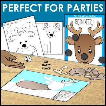 Reindeer Games – Reindeer Activities for Christmas and Winter Holiday Party