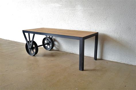 Coffee Table Wheels Industrial | Coffee Table Design Ideas