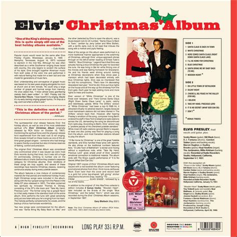 Elvis' Christmas Album (Limited Colored Vinyl) - Jazz Messengers