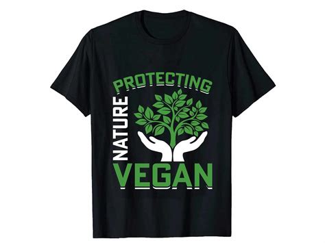 Nature Vegan T-Shirt Graphic by custombulk · Creative Fabrica