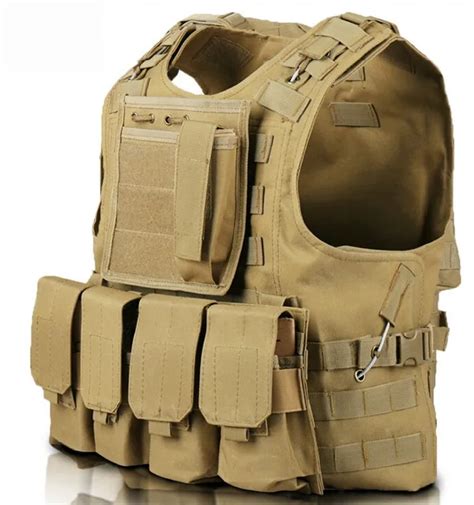 Quick Release Military Modular Molle CIRAS Tactical Vests Assault Vest Airsoft Combat Vests ...