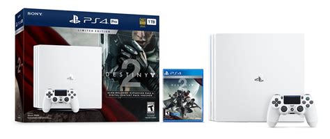 PS4 Pro Glacier White Limited Edition Variant Unveiled in Destiny 2 ...