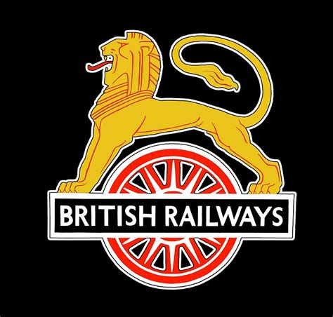 BRITISH RAILWAYS, BR, SIGN, First logo, British Railways, Cycling Lion ...