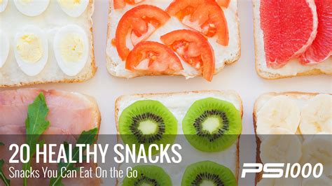 20 Healthy, On-The-Go Snacks » PS1000 Blog