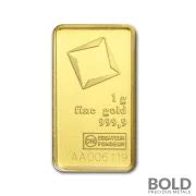 1 Gram Valcambi Gold Bar | BOLD Precious Metals