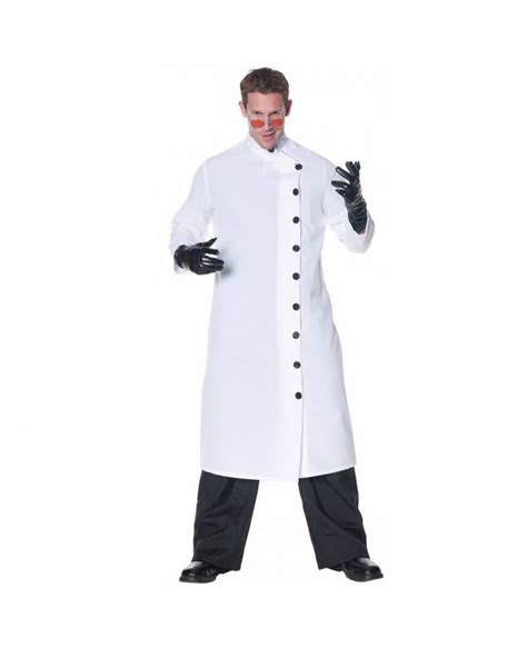 Evil Scientist Lab Coat Adult Costume