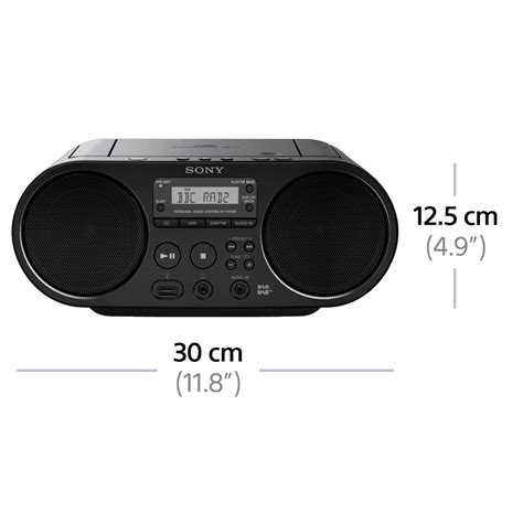 CD Boombox with DAB+/FM Digital Radio Tuner and USB Playback