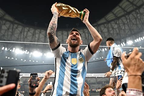 Instagram Photo of Lionel Messi Holding World Cup Trophy Is Now the ...