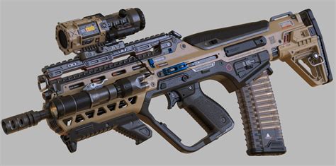 A G R É - BULLPUP RIFLE DESIGN