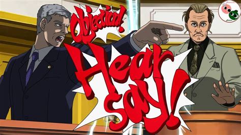 Johnny Depp vs Amber Heard trial has been recreated in the style of Ace Attorney | TechRadar