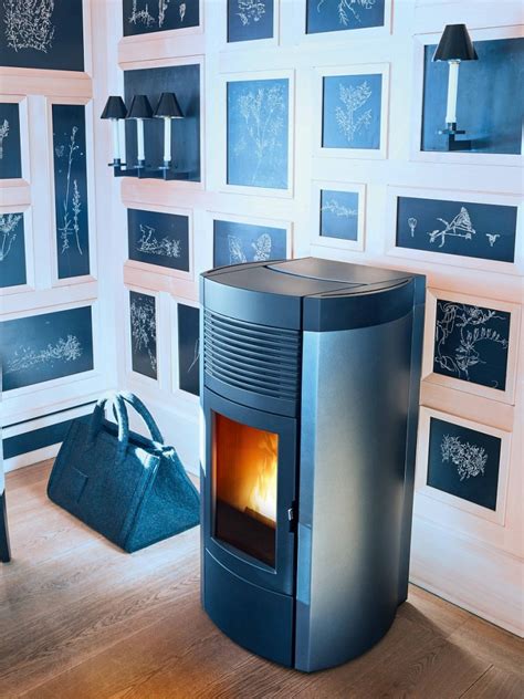 Stunning Contemporary Pellet-Burning Stoves, Energy-Efficient Designs