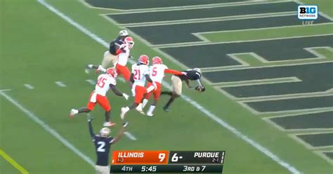 Purdue beats Illinois with late TD after questionable decision from ...