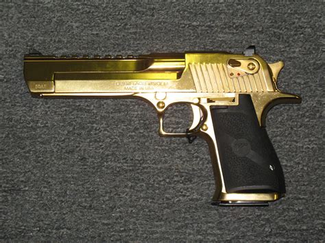 Desert Eagle MK XIX Titanium gold f... for sale at Gunsamerica.com: 932247748