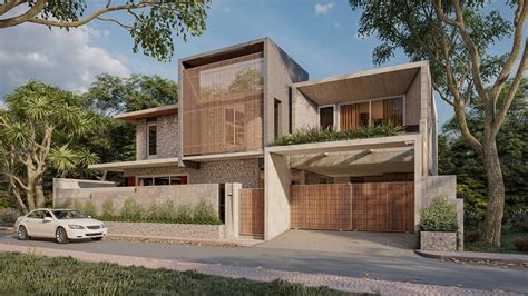 Modern Residence House Design #2 | Exterior Render Tutorial | Lumion 10 | Architecture ...