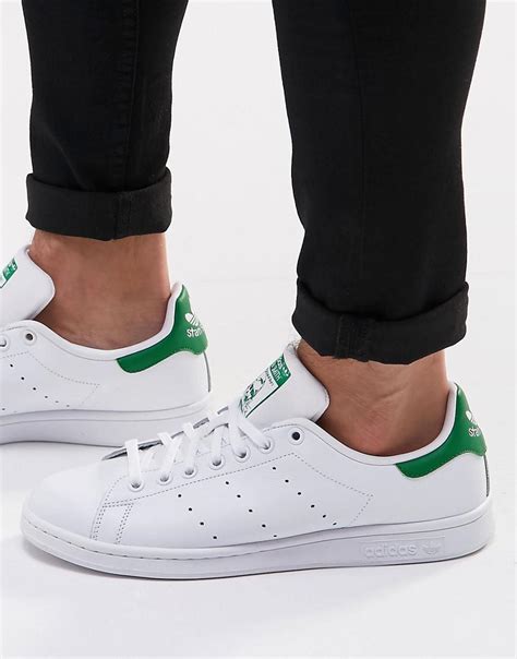 Lyst - Adidas Originals Stan Smith Leather Sneakers In White M20324 in White for Men