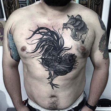 100 Rooster Tattoo Designs For Men - Break Of Dawn Ink