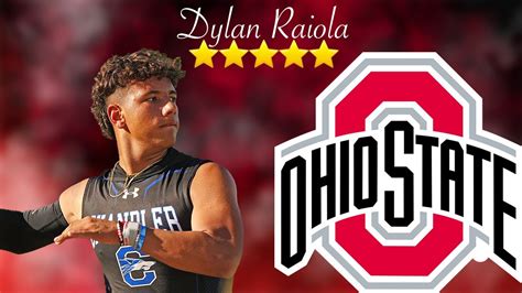 DYLAN RAIOLA || Highlights || Ohio State Commit - YouTube