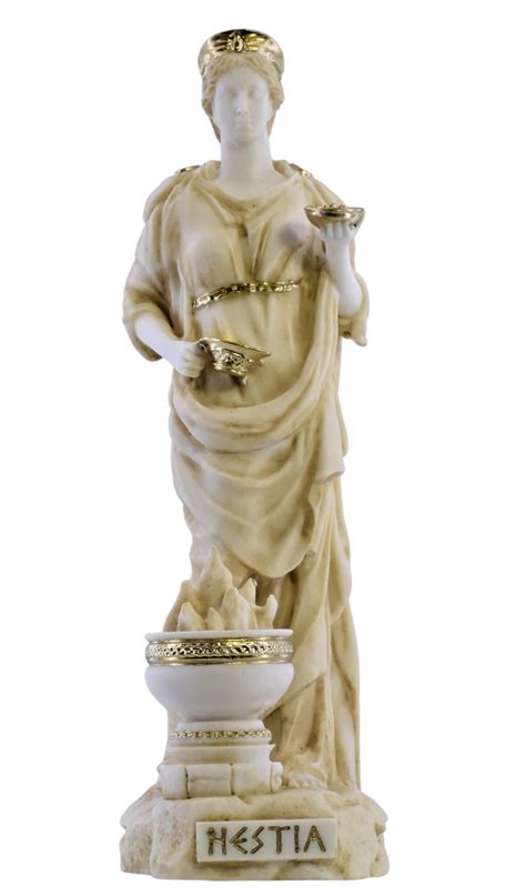 Hestia Vesta Statue Goddess of Home & Family Greek Statue Sculpture Figure