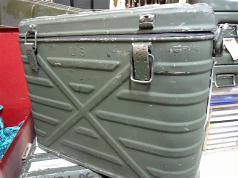 Ammo Cans and Boxes : U.S. Military Mermite Food Storage Container