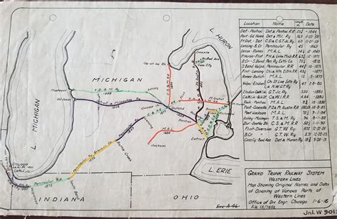 Industrial History: GTW: Grand Trunk Western Railroad Overview