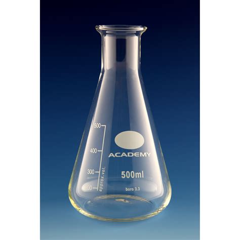 Academy Narrow Mouth Conical Flasks 250ml - E8R04404 | Findel International