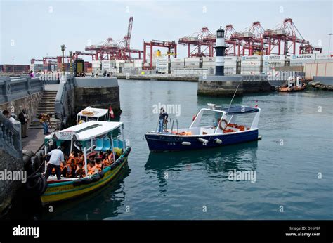 Port of Callao. Lima city. Peru Stock Photo - Alamy