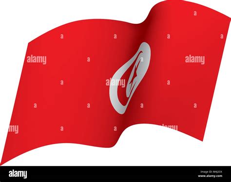 Tunisia flag, vector illustration Stock Vector Image & Art - Alamy