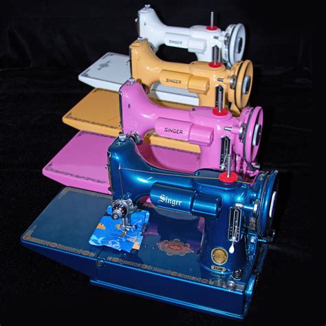 Fresh from the spa! Our newest painted Featherweight machines! | Sewing ...