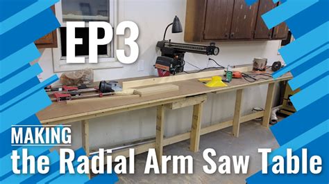 Making The Radial Arm Saw Table You