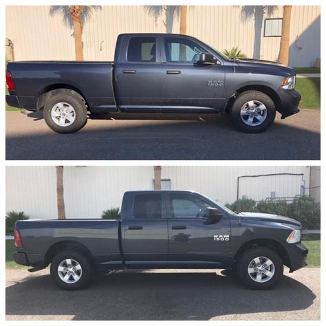 2018 Ram 1500 Leveling Kit Before And After