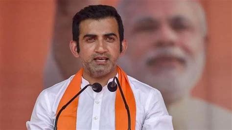 BJP MP Gautam Gambhir, says, "Delhi will get better government with BJP ...