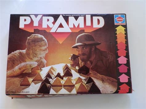 Vintage Pyramid Board Game by Hasbro Bros.1978 Strategy | Pyramid game, Board games, Vintage games