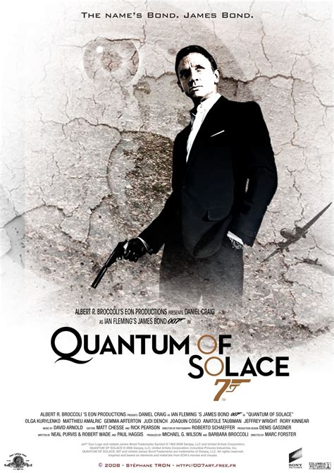 'Quantum of Solace' - Poster 18 Rory Kinnear, David Arnold, Eon ...