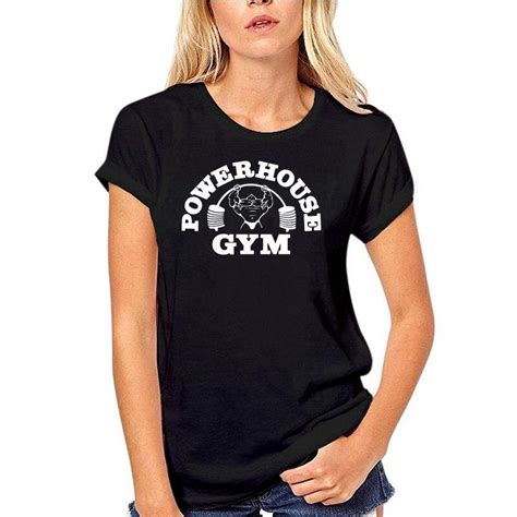 Buy New Powerhouse GYM Logo Rare Black White Men T-shirt S-2XL B at ...