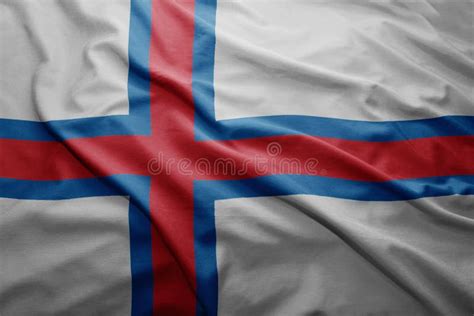 Flag of Faroe Islands stock image. Image of colors, northern - 97754643