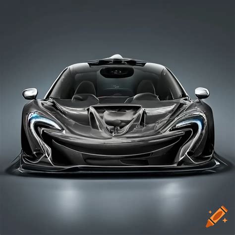 Front shot of a carbon mclaren p1 on Craiyon