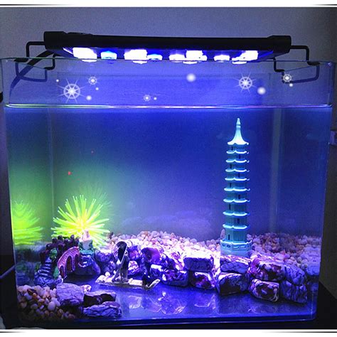 91CM LED aquarium lights blue and white two color design of the third ...