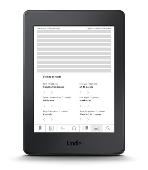 All New Kindle Paperwhite - Redesign Concept on Behance