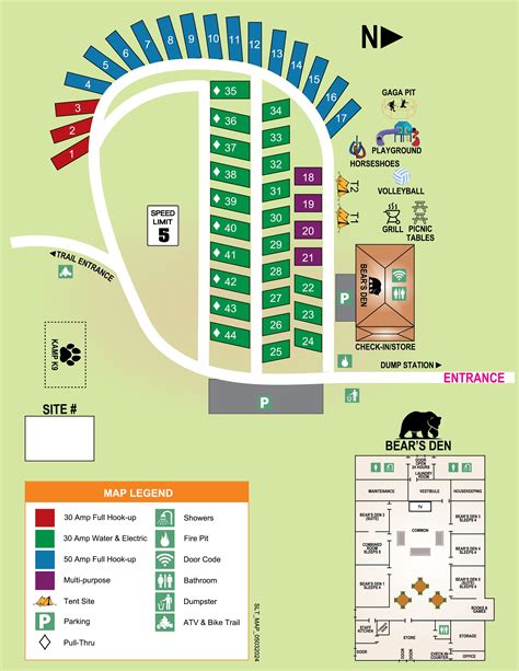 Onamia, Minnesota Campground Map | Soo Line Trail / Onamia KOA