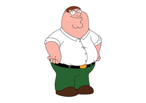 Family Guy Peter Griffin Vector - SuperAwesomeVectors