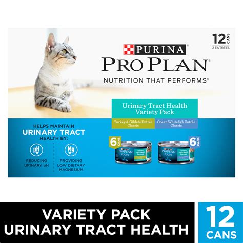 (12 Pack) Purina Pro Plan Urinary Tract Health Wet Cat Food Variety ...