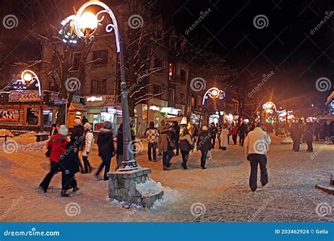 Krupowki Street In Zakopane. Poland Editorial Image | CartoonDealer.com ...