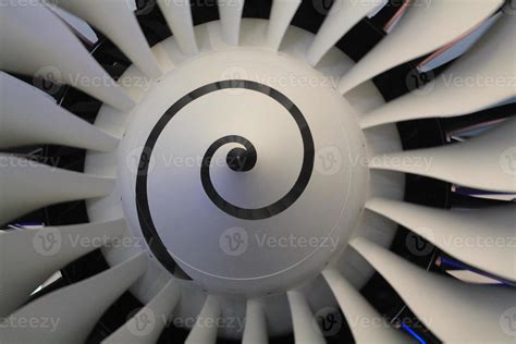 Aircraft engine turbine blades 1108828 Stock Photo at Vecteezy