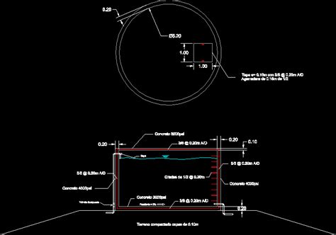 Water Tank Cad Block Free Download - Design Talk