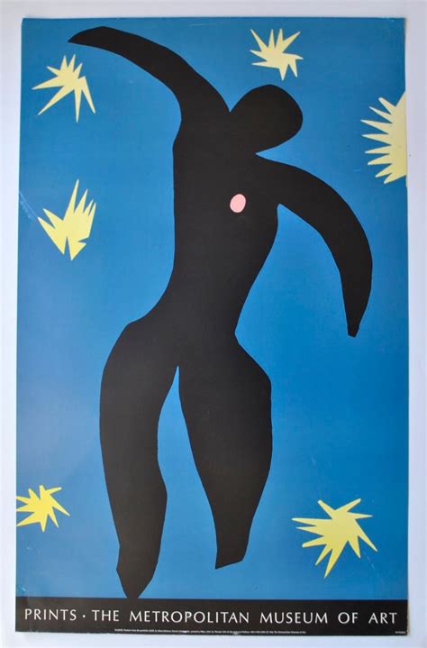 Icarus Poster the Portfolio Jazz by Henri Matisse Limited - Etsy