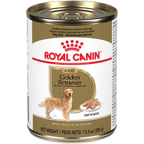 Golden Retriever Adult Loaf in Sauce Canned Dog Food | Royal Canin US