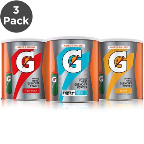 Gatorade Powder Mix Variety Pack, 3 ct / 51 oz - Kroger