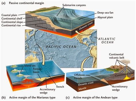 What's the Difference Between an Active and Passive Continental Margin?