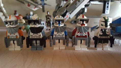 Commander Cody, Commander Wolffe, Captain Rex, Commander Fox, and ...