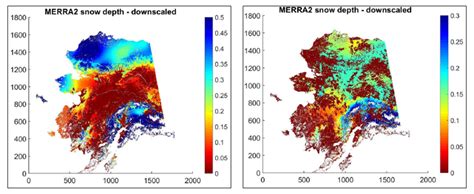 High Res/Cloud-Free Snow Cover Extent and Depth | ORNL DAAC News